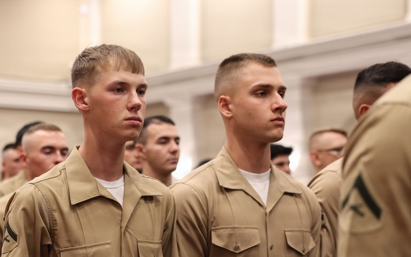 MBW Lance Corporal Leadership and Ethics Seminar 4-26 Graduation