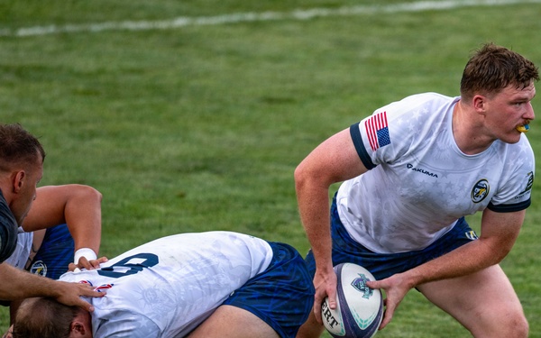 All-Navy Rugby Competes in Armed Forces Championship Tournament
