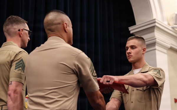 MBW Lance Corporal Leadership and Ethics Seminar 4-26 Graduation