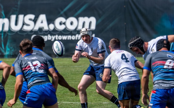 All-Navy Rugby Competes in Armed Forces Championship Tournament