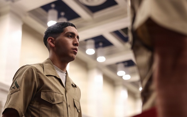 MBW Lance Corporal Leadership and Ethics Seminar 4-26 Graduation