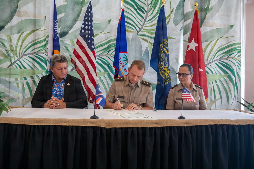 Guam, Nebraska National Guard Form Tri-Lateral Partnership with Republic of the Marshall Islands