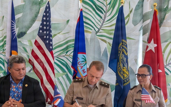 Guam, Nebraska National Guard Form Tri-Lateral Partnership with Republic of the Marshall Islands