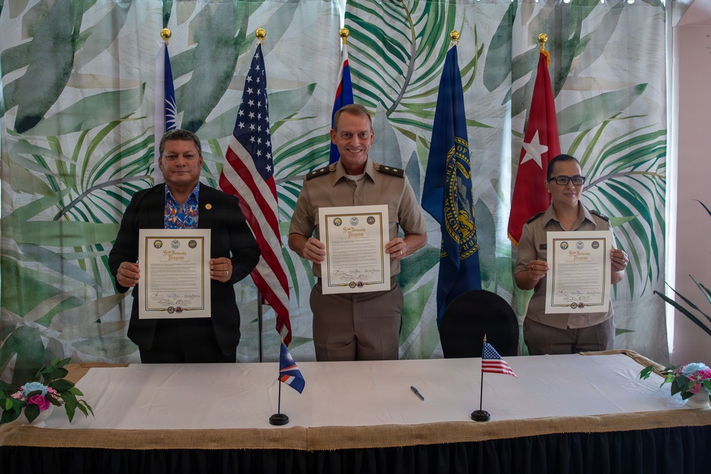 Guam, Nebraska National Guard Form Tri-Lateral Partnership with Republic of the Marshall Islands