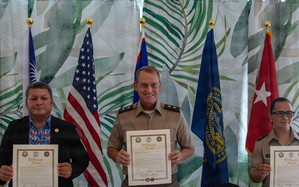 Guam, Nebraska National Guard Form Tri-Lateral Partnership with Republic of the Marshall Islands