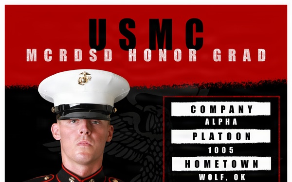 Alpha Company Honor Graduate