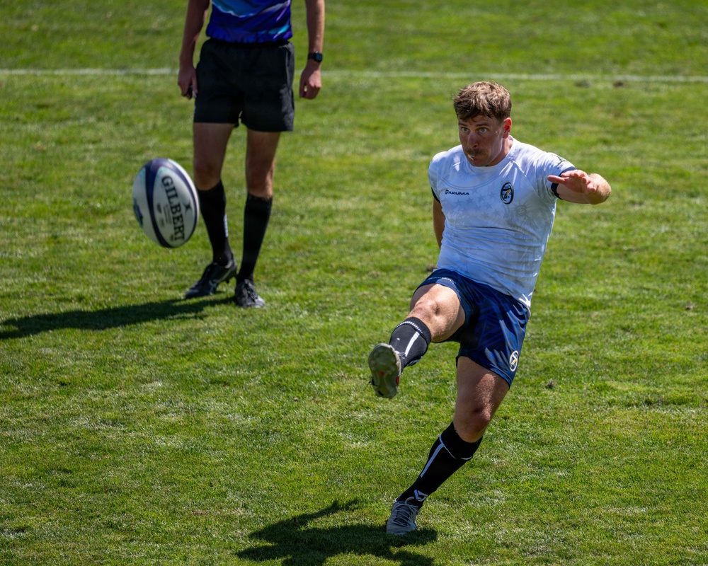 All-Navy Rugby Competes in Armed Forces Championship Tournament