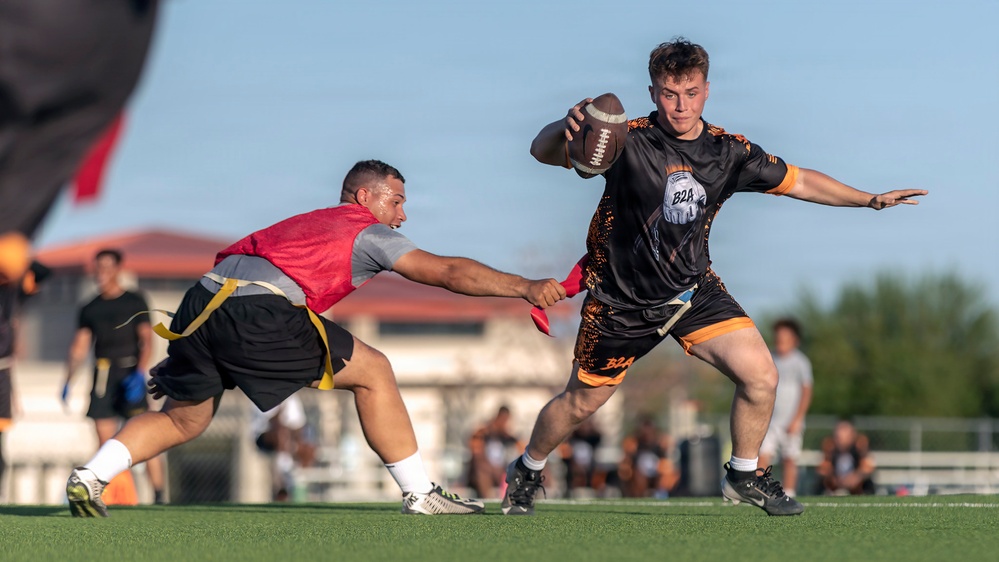 Fort Bliss Soldiers ready for 2026 FMWR intramural football season
