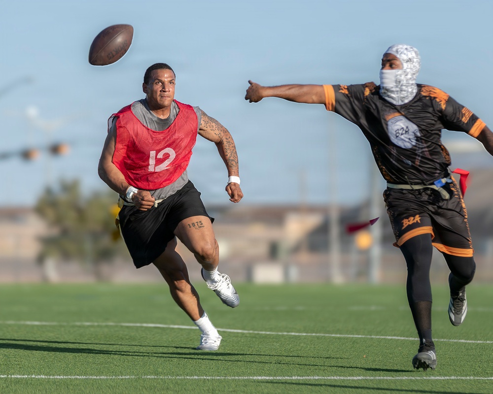 Fort Bliss Soldiers ready for 2026 FMWR intramural football season