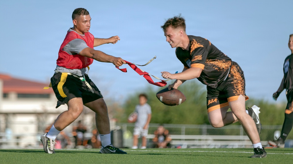 Fort Bliss Soldiers ready for 2026 FMWR intramural football season