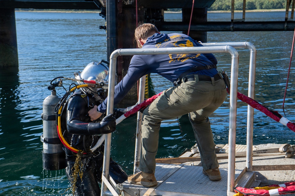 UCT One conducts Dive and Salvage Operations during Northern Viking 2026