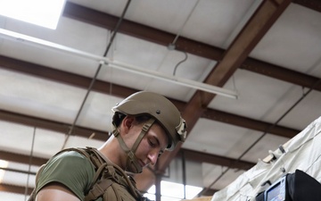 1st MLG Sailors participate in Role 2 exercise