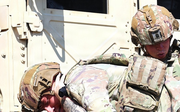 Vehicle Extraction Event Offers Realistic Training during Illinois Army National Guard TAG Combatives Competition