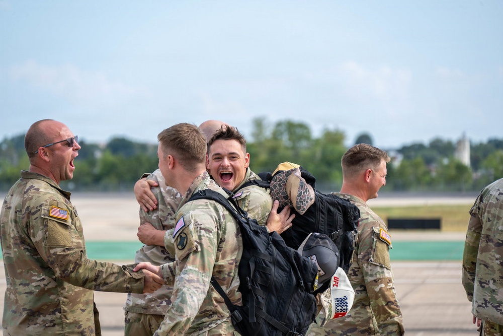 78 Arkansas Soldiers Return Home from D.C. Mission
