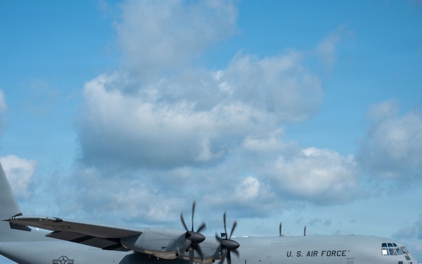 Georgia Air National Guard C-130J Super Hercules crew supports aeromedical evacuation training during Patriot 26