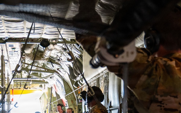 Georgia Air National Guard C-130J Super Hercules crew supports aeromedical evacuation training during Patriot 26
