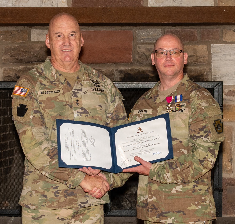 Potts retires after more than 39 years of service
