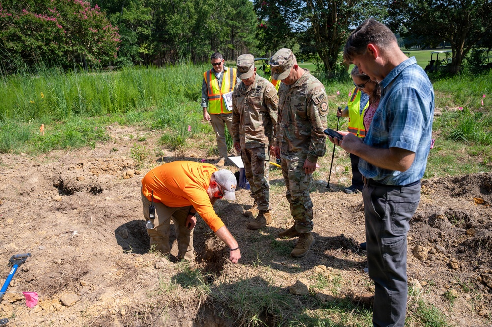 JBLE remedial investigation at historic military training areas
