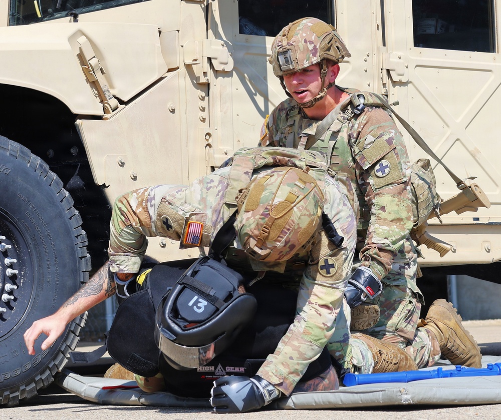 Vehicle Extraction Event Offers Realistic Training during Illinois Army National Guard TAG Combatives Competition