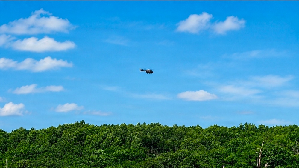 Kentucky National Guard Lakotas bring aviation rescue capability to Patriot ’26 at Volk Field, Fort McCoy