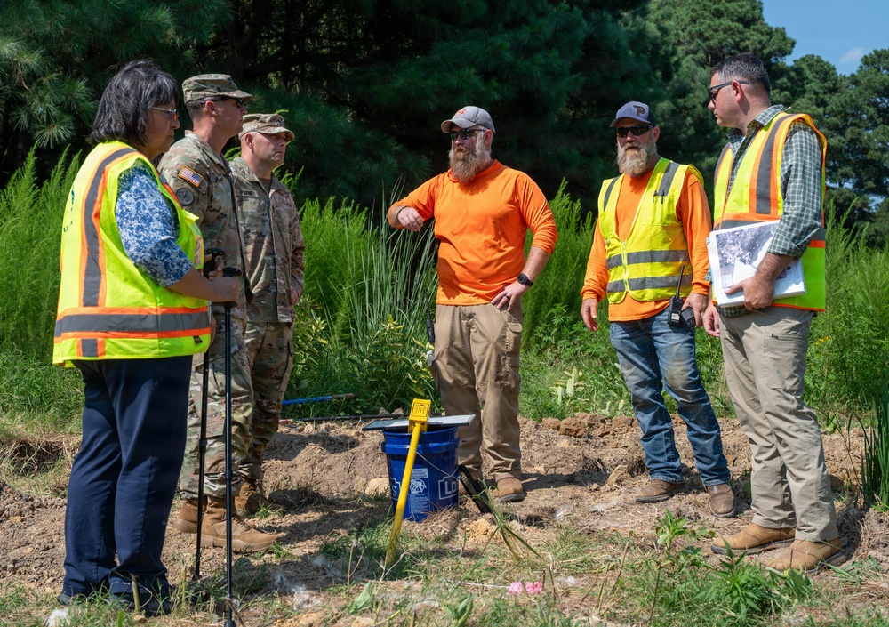 JBLE remedial investigation at historic military training areas