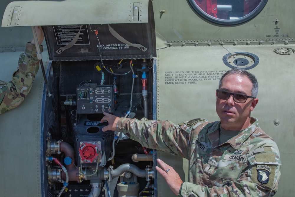 JTF-SB Soldiers conduct forward arming and refueling point training at Fort Bliss