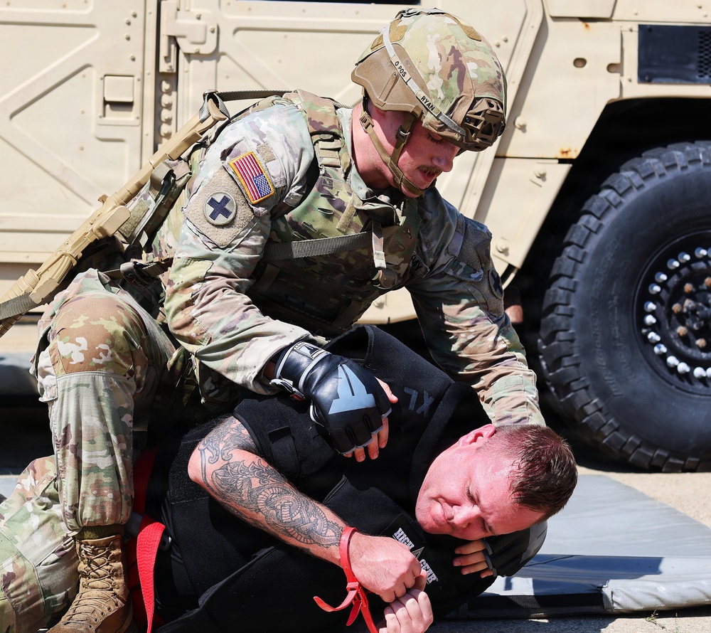 Vehicle Extraction Event Offers Realistic Training during Illinois Army National Guard TAG Combatives Competition