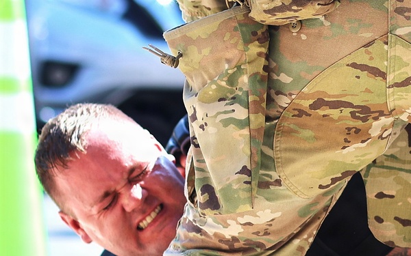 Vehicle Extraction Event Offers Realistic Training during Illinois Army National Guard TAG Combatives Competition