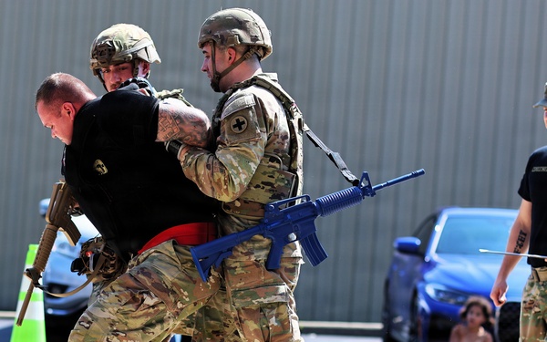 Vehicle Extraction Event Offers Realistic Training during Illinois Army National Guard TAG Combatives Competition