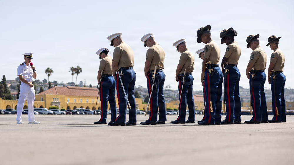 Alpha Company Graduation Ceremony
