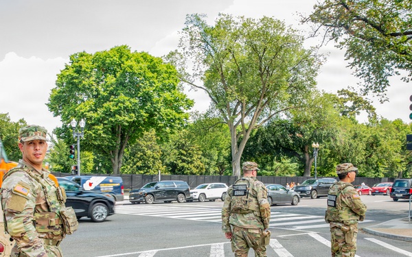 JTF-DC  patrol National Mall