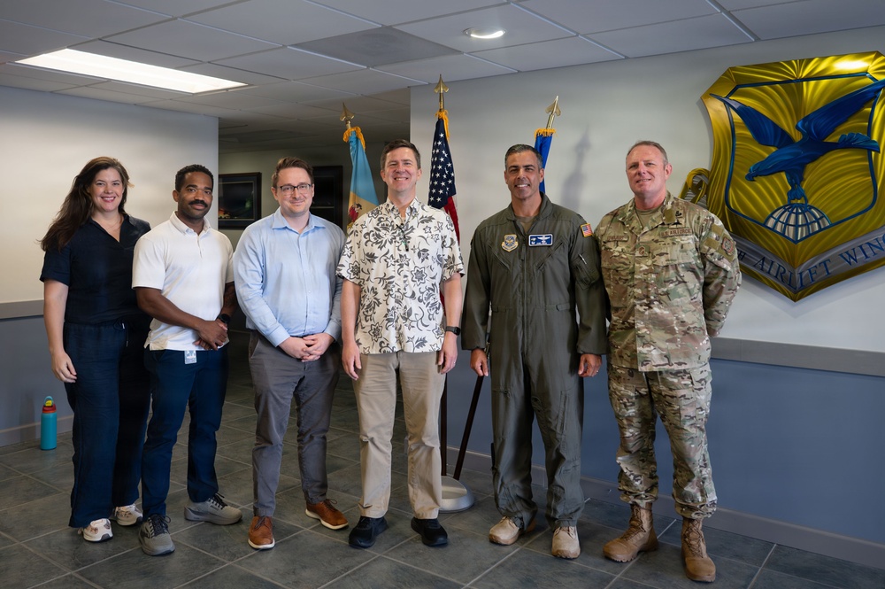 Congressional staffers visit Dover AFB