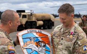 1st Battalion, 229th Aviation Regiment Color Casing Ceremony