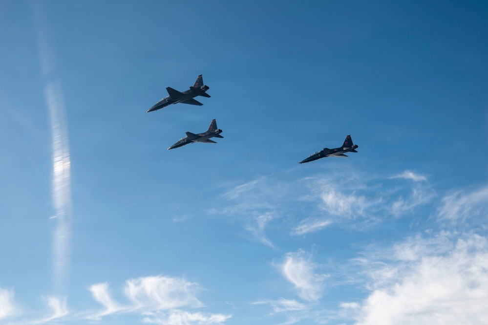 T-38 Flyover Over California Airspace