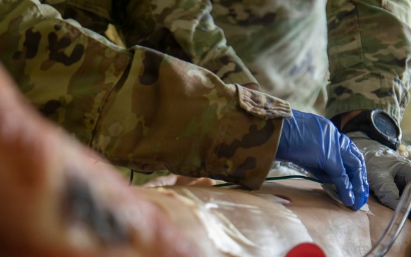 U.S. Pacific Command Visit: 593rd CSC &amp; 62nd Medical Brigade Demonstrate Emergency Resupply &amp; Role II Capabilities