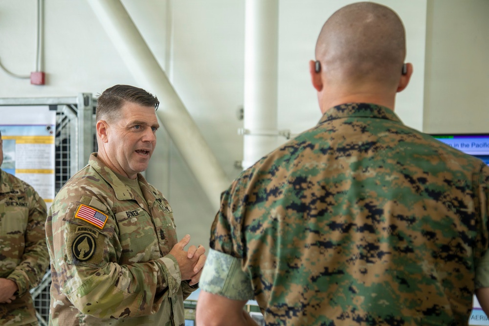 U.S. Pacific Command Visit: 593rd CSC &amp; 62nd Medical Brigade Demonstrate Emergency Resupply &amp; Role II Capabilities