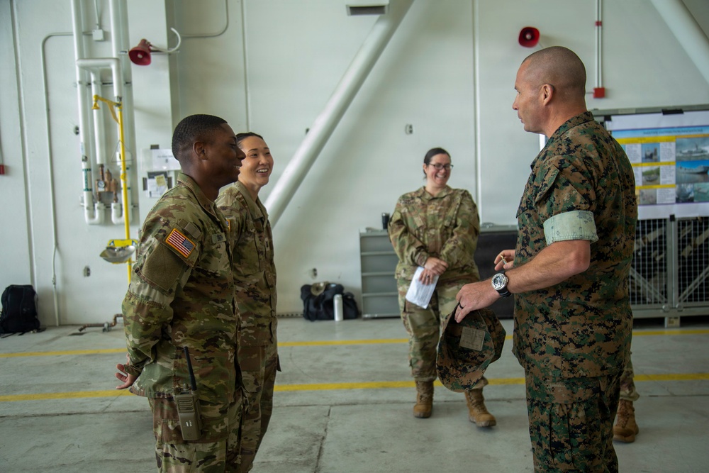 U.S. Pacific Command Visit: 593rd CSC &amp; 62nd Medical Brigade Demonstrate Emergency Resupply &amp; Role II Capabilities