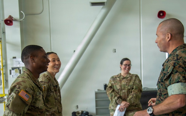 U.S. Pacific Command Visit: 593rd CSC &amp; 62nd Medical Brigade Demonstrate Emergency Resupply &amp; Role II Capabilities