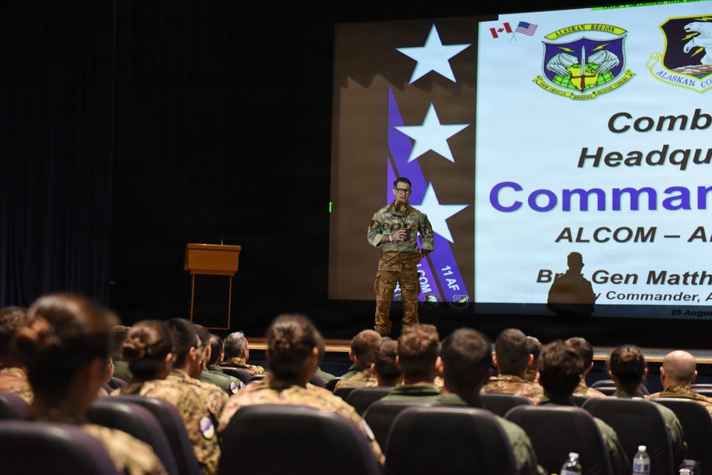Italian Air Force Academy visit JBER