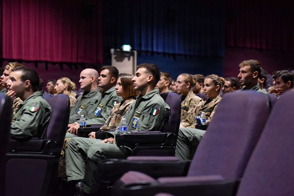 Italian Air Force Academy visit JBER