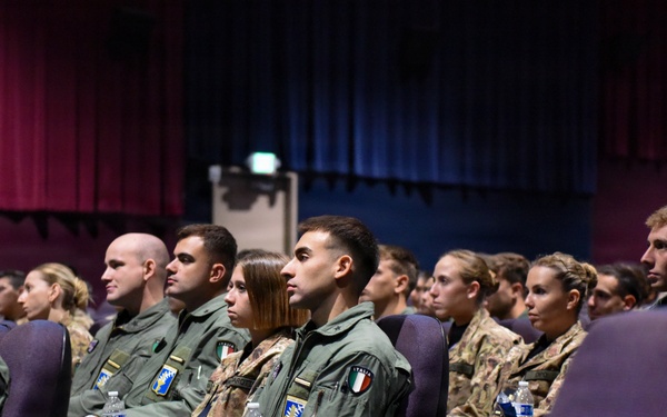 Italian Air Force Academy visit JBER