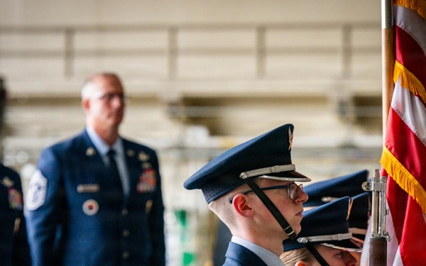 CMSgt Heath Tempel retirement