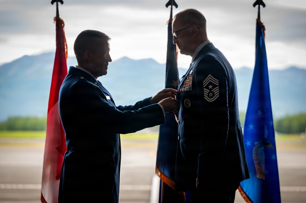 CMSgt Heath Tempel retirement