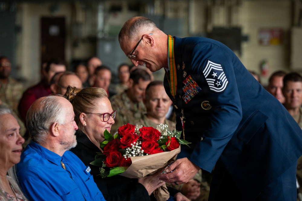 CMSgt Heath Tempel retirement