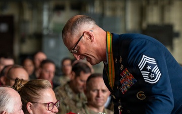 CMSgt Heath Tempel retirement
