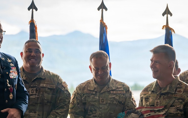 CMSgt Heath Tempel retirement