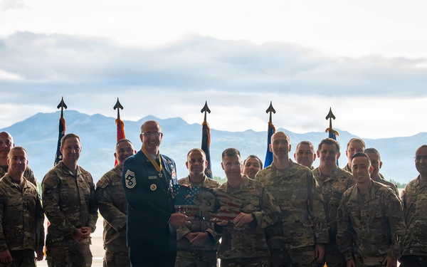 CMSgt Heath Tempel retirement