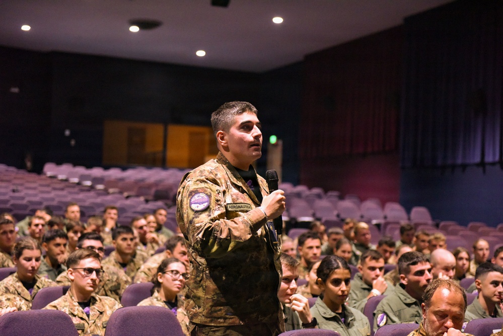 Italian Air Force Academy visit JBER