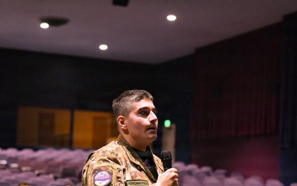 Italian Air Force Academy visit JBER