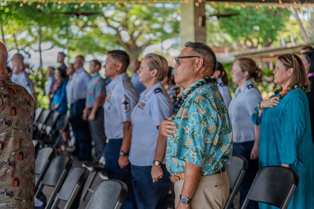 Team Hickam's Honorary Commander Induction Ceremony 2026